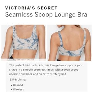 VICTORIA'S secret seamless scoop lounge bra